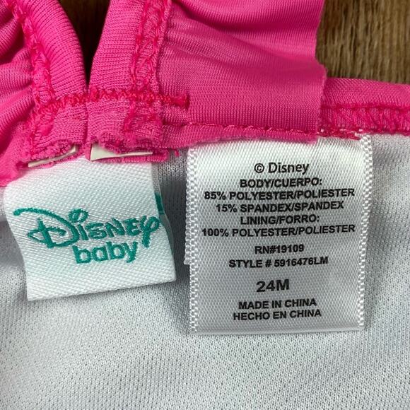 Little Mermaid Disney Baby Swimsuit Sz 24 mos - Picture 3 of 4